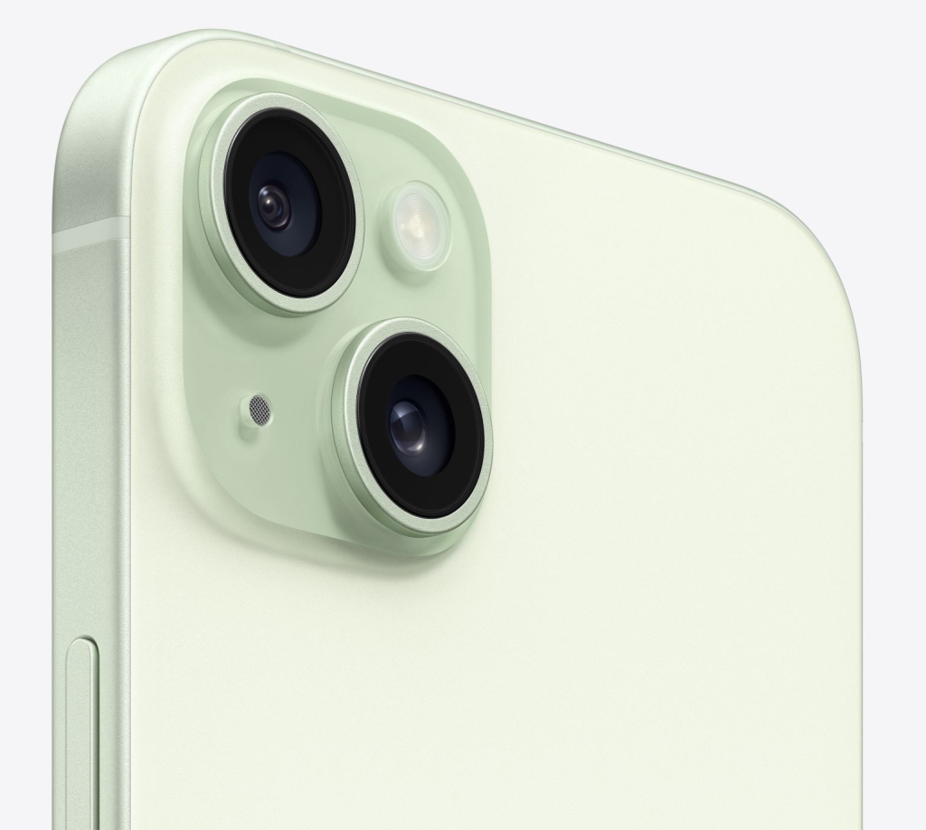 Apple iPhone 15 Plus Green Back camera
