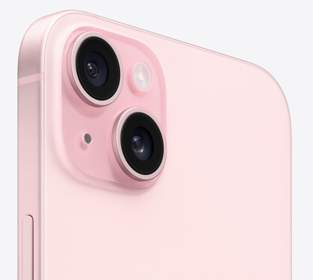 Apple iPhone 15 Plus Pink Back camera