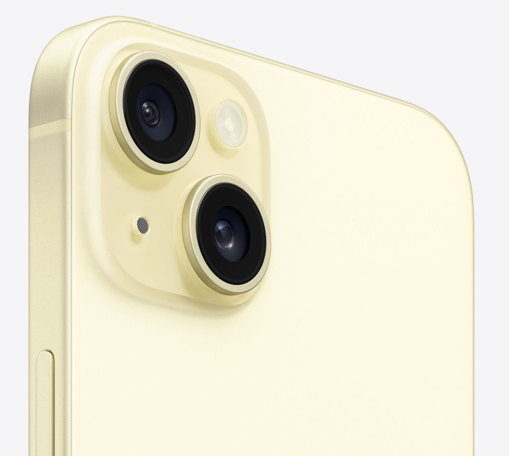 Apple iPhone 15 Plus Yellow Back camera